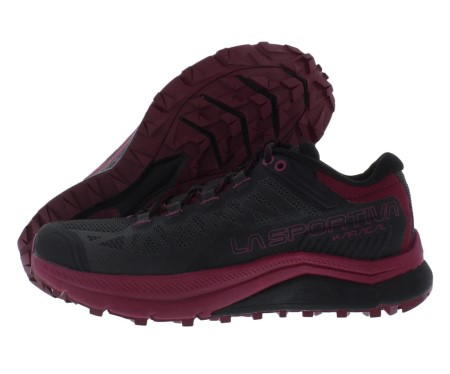 Womens Running Shoes La Sportiva New Zealand Black Red Plum