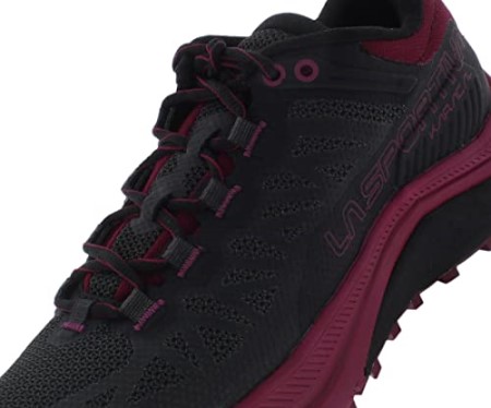 Womens Running Shoes La Sportiva New Zealand Black Red Plum