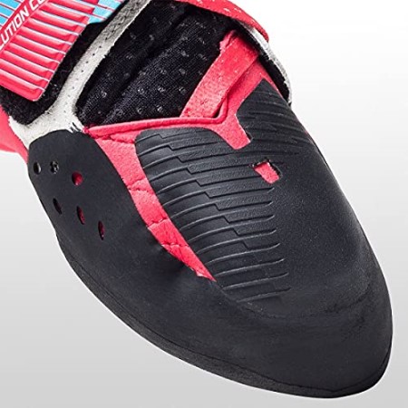 Womens Solution Comp Rock Climbing Shoes Hibiscus Malibu Blue La Sportiva New Zealand