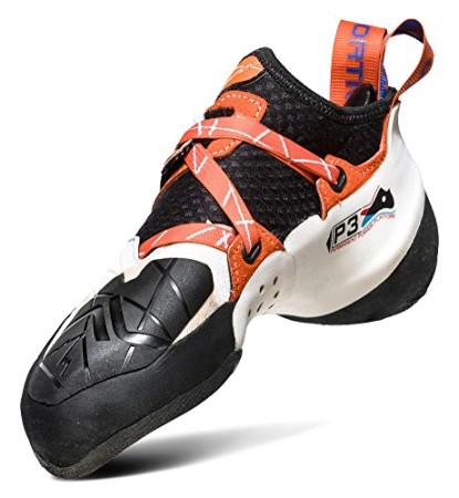 Womens Solution Rock Climbing Shoes White Lily Orange La Sportiva New Zealand