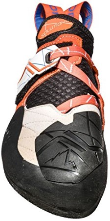 Womens Solution Rock Climbing Shoes White Lily Orange La Sportiva New Zealand