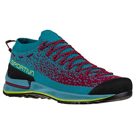 Womens Tx2 Evo Approach Hiking Shoes Topaz Red Plum La Sportiva New Zealand