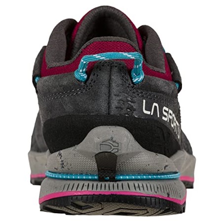 Womens Tx2 Evo Leather Approach Carbon Red Plum La Sportiva New Zealand