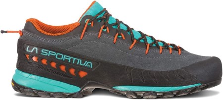Womens Tx4 Approach Hiking Shoes Carbon Aqua La Sportiva New Zealand