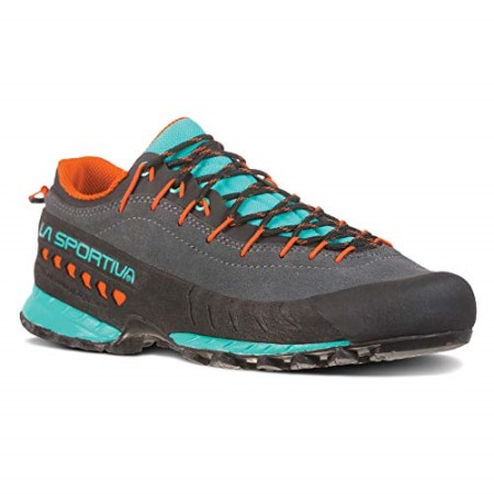 Womens Tx4 Approach Hiking Shoes Carbon Aqua La Sportiva New Zealand