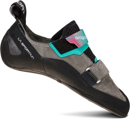 Aragon Climbing Shoes La Sportiva New Zealand Clay Hibiscus