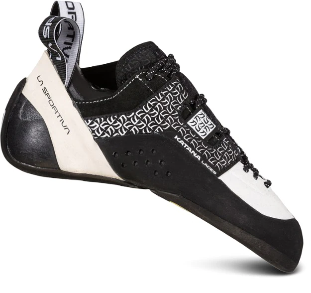 La Sportiva New Zealand White Black Katana Lace Climbing Shoes