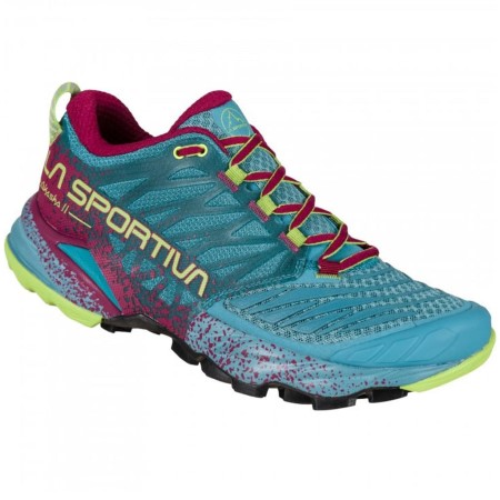 Akasha Ii Womens Trail Running Shoe La Sportiva New Zealand Topaz Red Plum