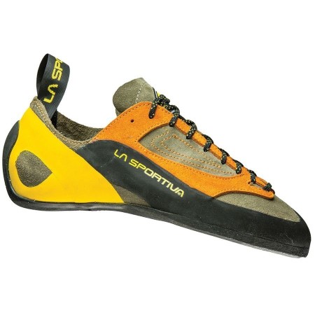 Finale Mens Climbing Shoe La Sportiva New Zealand Brown Orange