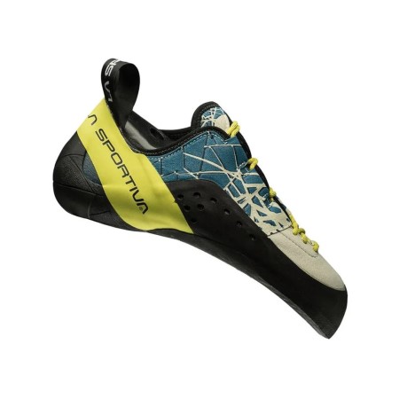 Kataki Mens Climbing Shoe La Sportiva New Zealand Ocean Sulphur