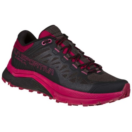 La Sportiva New Zealand Black Red Plum Karacal Womens Trail Running Shoe