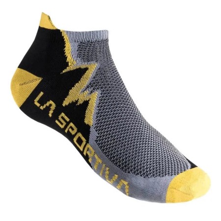 La Sportiva New Zealand Grey Yellow Climbing Socks
