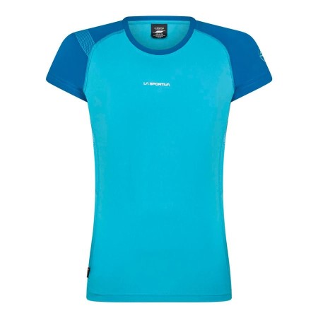 La Sportiva New Zealand Pacific Blue Neptune Move Womens Running T-Shirt