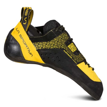 La Sportiva New Zealand Yellow Black Katana Lace Mens Climbing Shoe