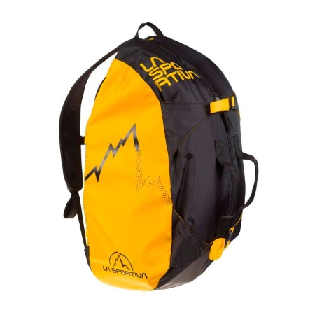 Medium Rope Bag Black Yellow La Sportiva New Zealand