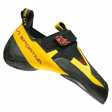 Skwama Climbing Shoe Black Yellow La Sportiva New Zealand