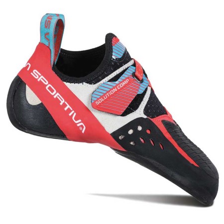 Solution Comp Womens Climbing Shoe Hibiscus Malibu Blue La Sportiva New Zealand