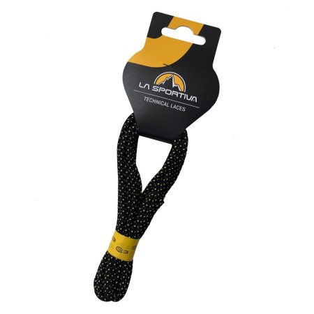 Shoelaces La Sportiva New Zealand Black Yellow