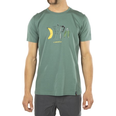 Breakfast-Shirt M La Sportiva New Zealand Pine Cloud