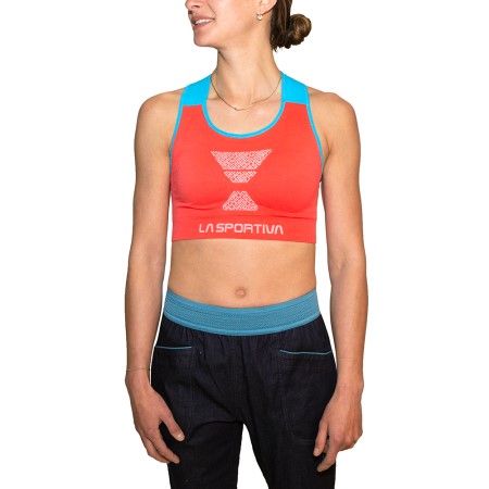 Focus Top W Hibiscus Malibu Blue La Sportiva New Zealand