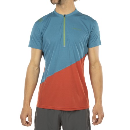 Limit-Shirt M La Sportiva New Zealand Space Blue Saffron