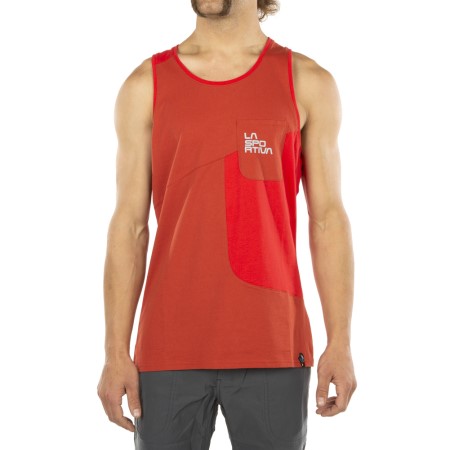 Dude Tank M Saffron Goji La Sportiva New Zealand