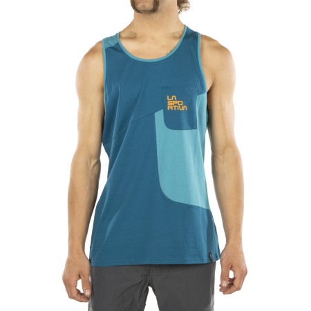 La Sportiva New Zealand Space Blue Topaz Dude Tank M