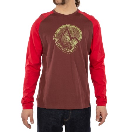 La Sportiva New Zealand Spice Tango Red Cross Section Long Sleeve M