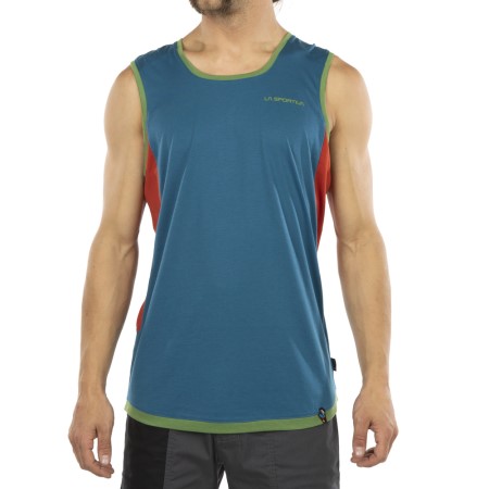 Crimp Tank M La Sportiva New Zealand Space Blue Saffron