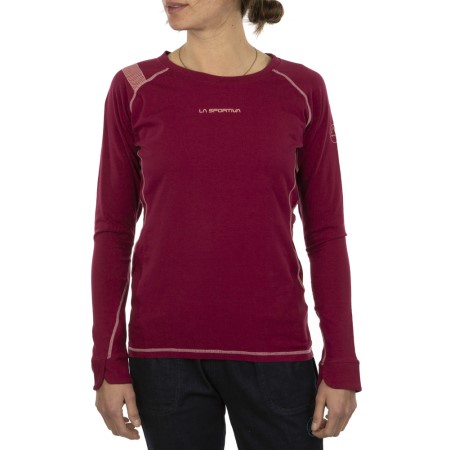 La Sportiva New Zealand Red Plum Futura Long Sleeve W