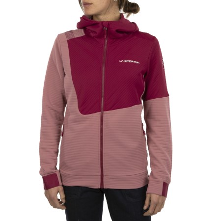 La Sportiva New Zealand Blush Red Plum Mood Hoody W