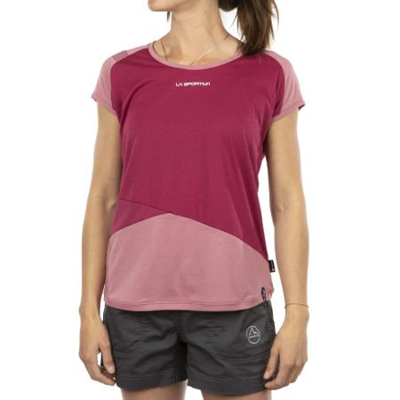 Hold T-Shirt W La Sportiva New Zealand Red Plum Blush