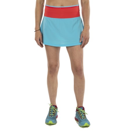 Swift Ultra Skirt 5'' W Malibu Blue Hibiscus La Sportiva New Zealand