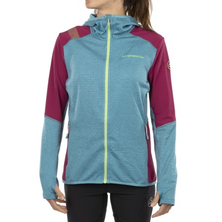 Existence Hoody W Topaz Red Plum La Sportiva New Zealand