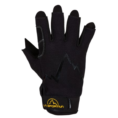 Ferrata Gloves Black La Sportiva New Zealand