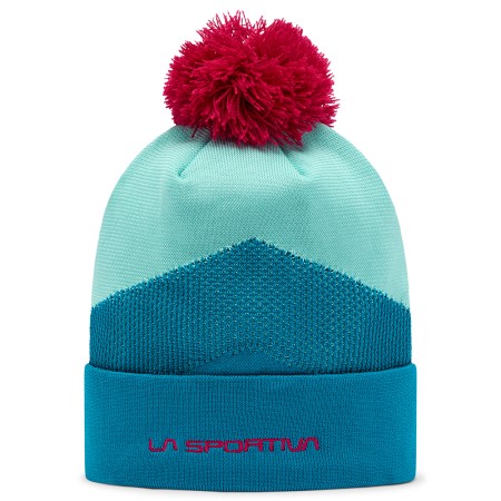 Knitty Beanie Crystal Turquoise La Sportiva New Zealand