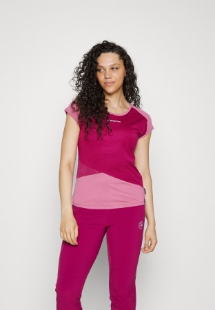 Hold Sport T-Shirt La Sportiva New Zealand Red Plum Blush