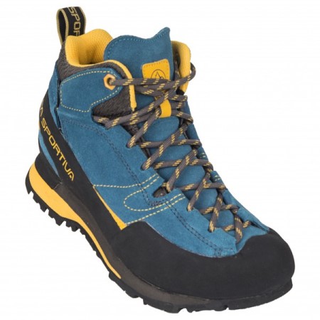 boulder_x_mid_gtx_blue_yellow_la_sportiva_new_zealand.jpg Boulder X Mid Gtx Blue Yellow La Sportiva New Zealand - Image 1