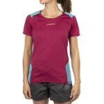 Compass T-Shirt W La Sportiva New Zealand Red Plum Topaz