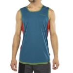 Crimp Tank M La Sportiva New Zealand Space Blue Saffron