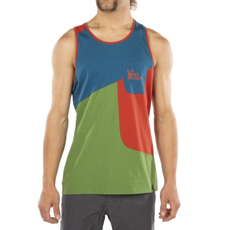 dude_tank_m_la_sportiva_new_zealand_kale_saffron.jpg Dude Tank M La Sportiva New Zealand Kale Saffron - Image 1