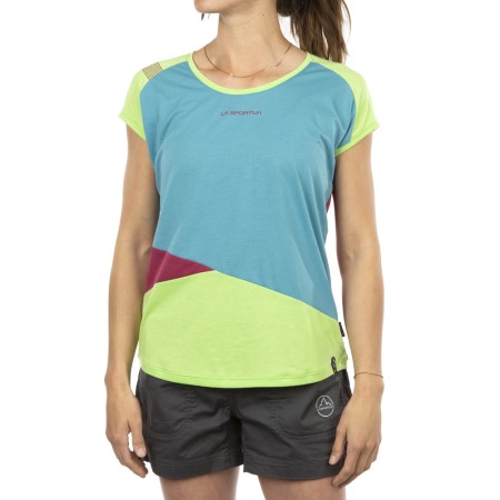 hold_t_shirt_w_topaz_red_plum_la_sportiva_new_zealand.jpg Hold T-Shirt W Topaz Red Plum La Sportiva New Zealand - Image 1