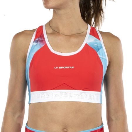 hover_top_w_la_sportiva_new_zealand_hibiscus_white.jpg Hover Top W La Sportiva New Zealand Hibiscus White - Image 1