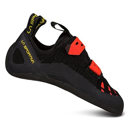 La Sportiva New Zealand Black Poppy Mens Tarantula Rock Climbing Shoes - Image 4