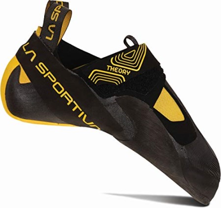 La Sportiva New Zealand Black Yellow Mens Theory Rock Climbing Shoes - Image 3
