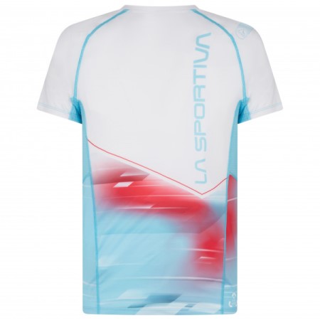 La Sportiva New Zealand Malibu Blue White Women's Draft-Shirt - Image 3