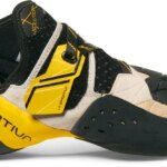La Sportiva New Zealand White Yellow Solution Climbing Shoes