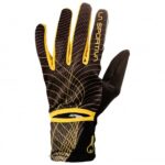 La Sportiva New Zealand Yellow Black Trail Gloves - Image 3