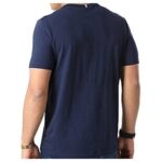 Le Coq Sport-Shirt Navy Yellow La Sportiva New Zealand - Image 4