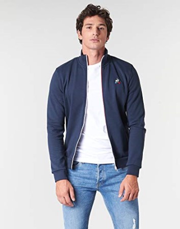 Le Coq Sportif Ess Fz Sweat N2 Blue Marine La Sportiva New Zealand - Image 3